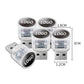 Decorative mini USB LED light for car interiors